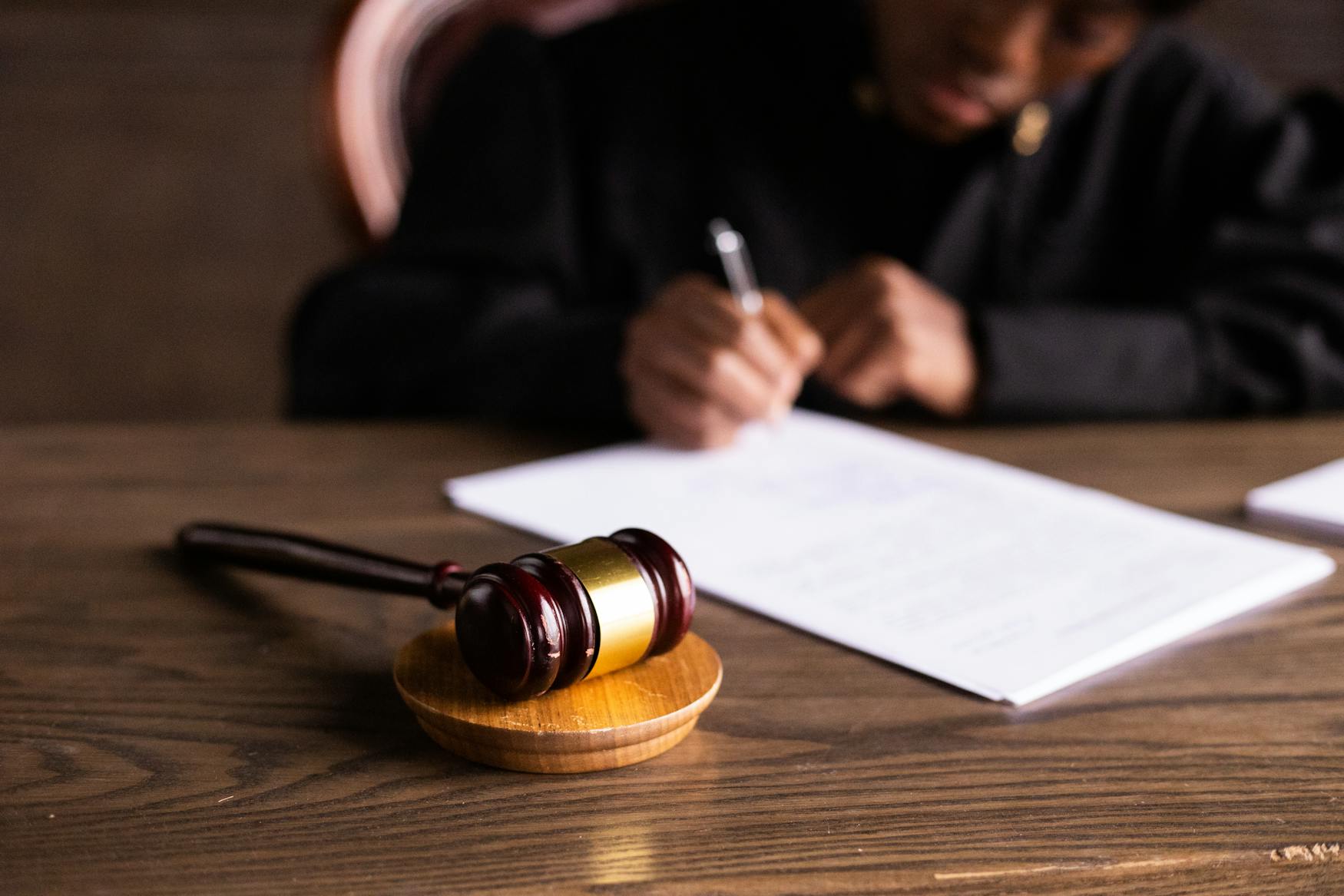 Judge Signing Foreclosure Documents