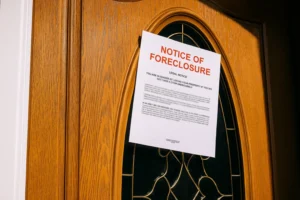 Notice Of Foreclosure